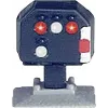 Märklin Z Escala Señal de bloqueo luminosa, diseño bajo, LED, gris/negro, 15+ 89394