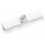 Haug Bürsten 8770 Cabezal de cepillo de fregar, cuerpo de PP blanco, cerdas de PBT, 300 mm de ancho