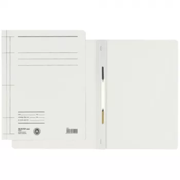 LEITZ Rapid Archivador de cartón manila A4 blanco 250 g/m² capacidad 250 hojas pack de 25 (3000-00-01)