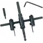 Brüder Mannesmann Cortacírculos ajustable 30-120 mm con cuchillas HSS (537)