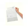 LEITZ 47960000 Funda perforada A4, polipropileno 0,07 mm, transparente, pack de 100