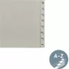 LEITZ Índice de papel diciembre-enero A4 índice de cartón 13 pestañas 12303085