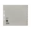 LEITZ Índice de papel diciembre-enero A4 índice de cartón 13 pestañas 12303085
