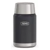THERMOS ICON Recipiente térmico 0,71 L negro acero inoxidable con aislamiento al vacío 4120333071