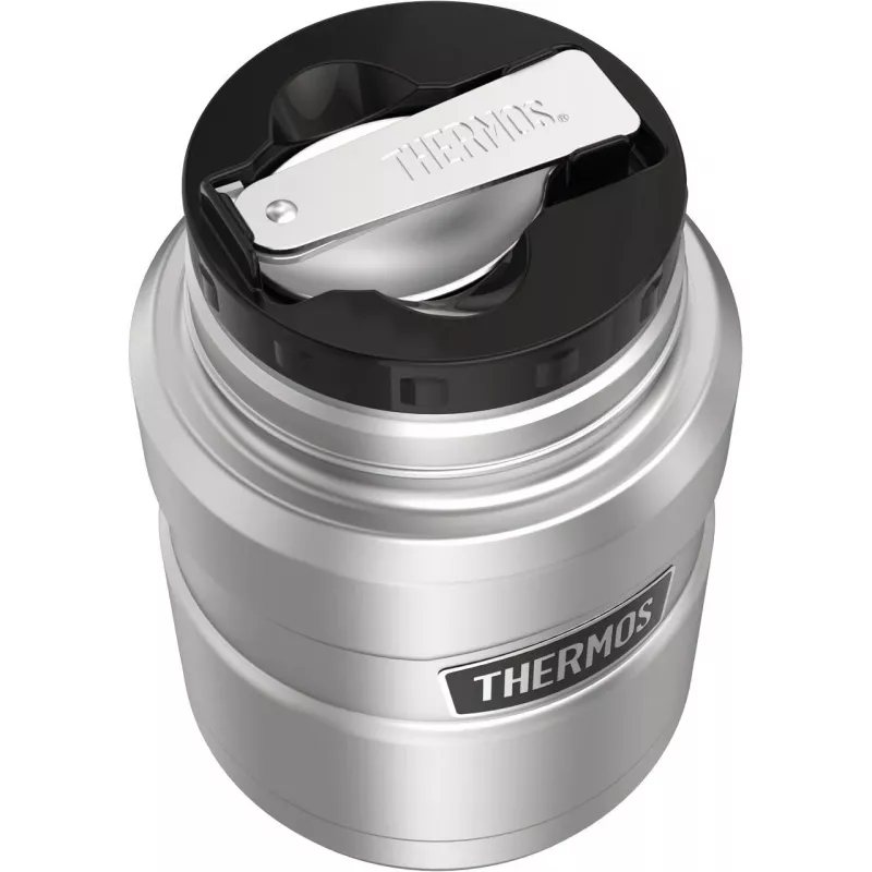 THERMOS SK Food Jar Recipiente isotérmico para alimentos negro/plata 470 ml 4001233047