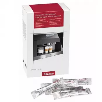 Miele Pastillas de limpieza del sistema de leche, 100 unidades