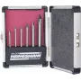 Brüder Mannesmann Juego de 6 brocas para vidrio | Punta de carburo de tungsteno | 3-10 mm