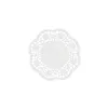 PAPSTAR 1000 salvamanteles de papel redondos Ø 10 cm blancos (12291)