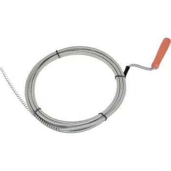 Brüder Mannesmann Espiral desatascadora 6 mm x 3 m con punta 49903