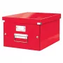 Leitz Click & Store WOW Caja archivadora de cartón roja 60440026