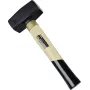 Brüder Mannesmann Mazo 1500 g con mango de fibra de vidrio, negro/amarillo (76522)