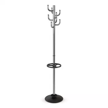 MAUL MAULpolaris perchero de cromo con 8 ganchos, 177 cm 9402596