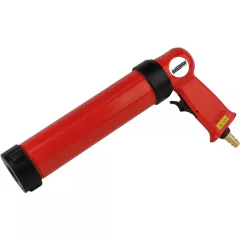BRÜDER MANNESMANN M 1525 pistola neumática para cartuchos, rojo/negro, 310 ml, 6,3 bar, acoplamiento rápido de 1/4