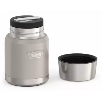 THERMOS ICON recipiente térmico beige 0,47 L recipiente isotérmico de acero inoxidable con cuchara abatible 4120323047