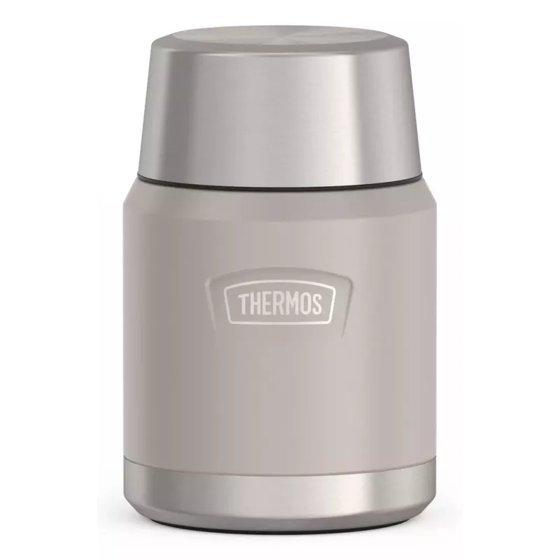 THERMOS ICON recipiente térmico beige 0,47 L recipiente isotérmico de acero inoxidable con cuchara abatible 4120323047