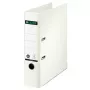 LEITZ Archivador de anillas 180° A4 80 mm blanco revestimiento de papel integral 1007-00-01