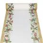 PAPSTAR Camino de mesa muérdago y piña 37231 multicolor 40 cm x 24 m