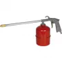 BRÜDER MANNESMANN M 1542 Pistola de pulverización neumática con depósito de acero de 1L, rojo