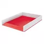 Leitz WOW Duo Colour Bandeja de documentos blanco perla/rojo