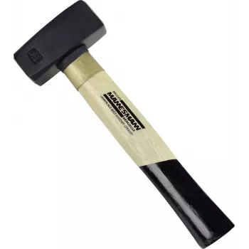 Brüder Mannesmann Mazo M 76520, 1000 g, mango de fibra de vidrio, negro/naranja