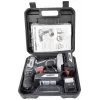 BRÜDER MANNESMANN M17690 Atornillador-taladro a batería 20V con 2 baterías de litio de 1,5 Ah, 35 Nm, 0-1500 rpm, portabrocas de sujeción rápida, luz LED, Softgrip, maletín