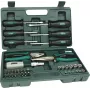BRÜDER MANNESMANN Set de herramientas combinadas de 45 piezas con herramientas de acero cromo-vanadio en maletín de plástico 29110