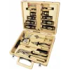 BRÜDER MANNESMANN MAN 29001 set de herramientas de 24 piezas en estuche de bambú M29001