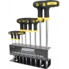 Brüder Mannesmann set de llaves de perfil en T de 9 piezas M18166 (M18166)