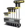 Brüder Mannesmann set de llaves de perfil en T de 9 piezas M18166 (M18166)