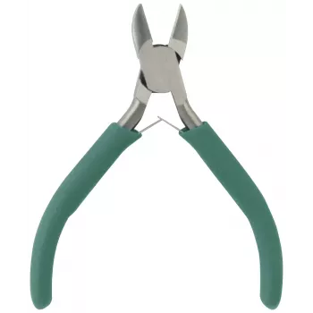 BRÜDER MANNESMANN set de alicates de crimpar, 3 piezas: alicate de crimpar 200 mm, alicate de corte diagonal para electrónica 110 mm, pelacables automático 200 mm M10999