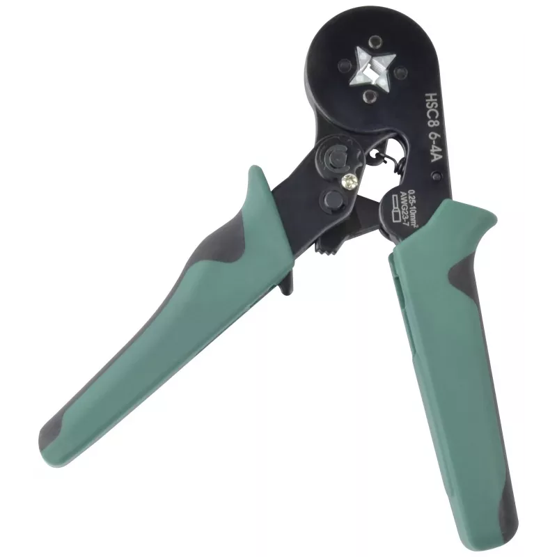 BRÜDER MANNESMANN set de alicates de crimpar, 3 piezas: alicate de crimpar 200 mm, alicate de corte diagonal para electrónica 110 mm, pelacables automático 200 mm M10999
