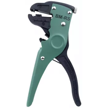 BRÜDER MANNESMANN pelacables automático con función de corte, autoajustable, verde/negro, 0,2-6,0 mm², M10980