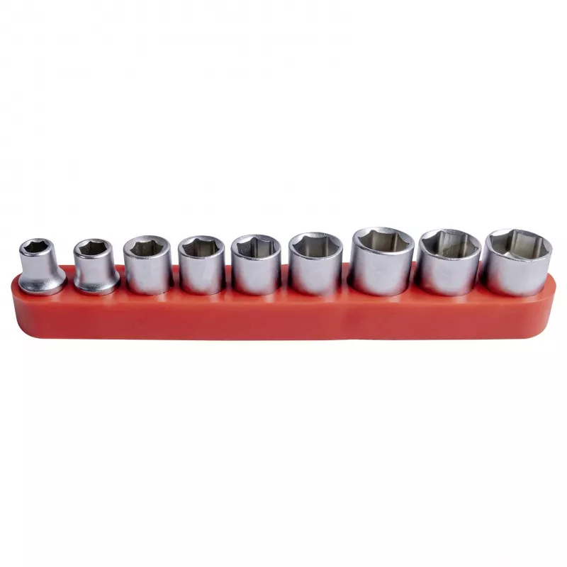 Brüder Mannesmann set de vasos y puntas de 1/4