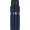 THERMOS Stainless King botella isotérmica de vacío 700 ml negra 4010233070
