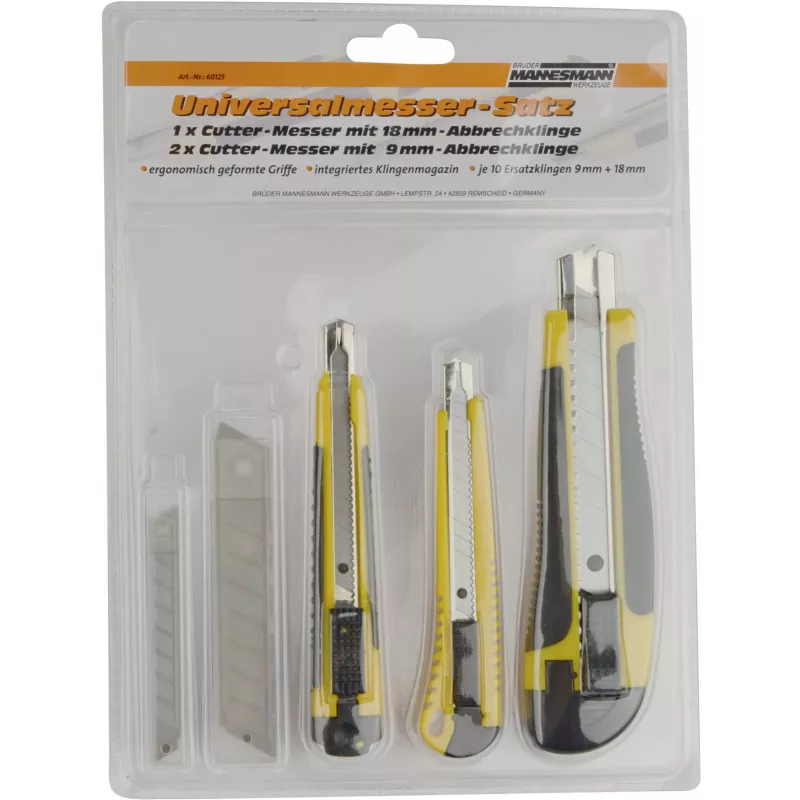Brüder Mannesmann M60125 Juego de cuchillos universales