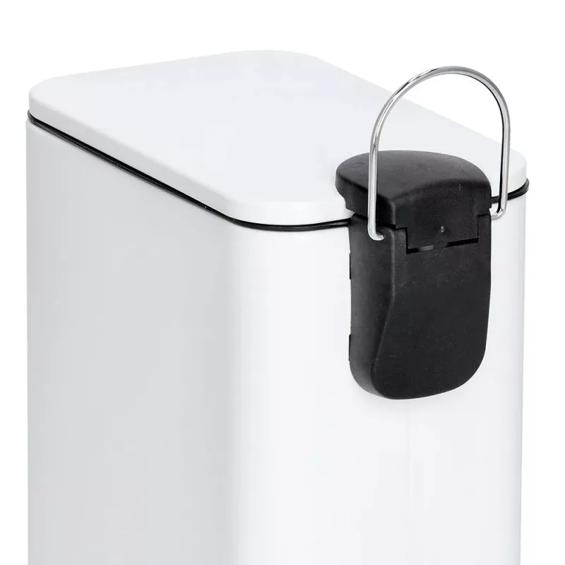Zeller 18960 Papelera 5,0 L, blanco