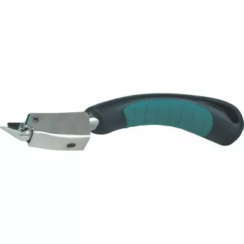 Brüder Mannesmann M48435 Removedor de grapas, garras de acero, plateado/negro