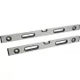 BRÜDER MANNESMANN Nivel 600 mm, 3 burbujas, aluminio 80860