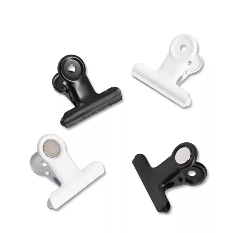 Zeller Clips magnéticos negro metal 4,0 x 1 set (11264)