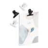 Zeller Clips magnéticos negro metal 4,0 x 1 set (11264)