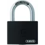 ABUS myLock T65AL/40 Candado negro 40 mm cuerpo de aluminio arco de acero templado 802867