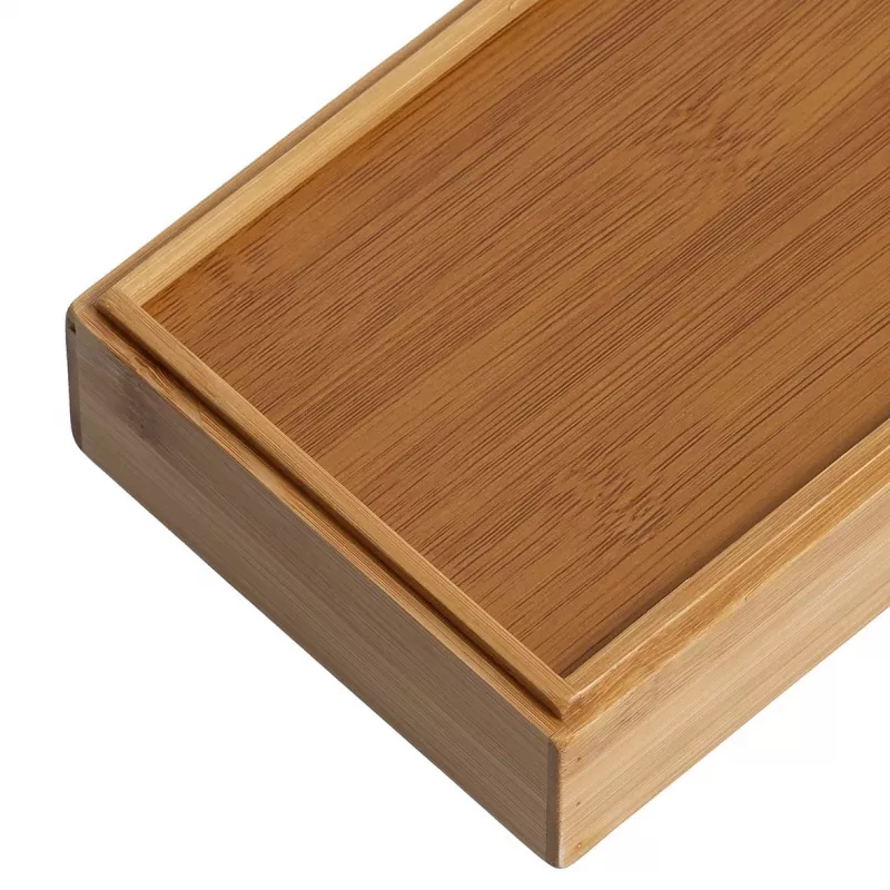 Zeller Natural Cajas organizadoras 17 x 12 x 12 cm (13319)