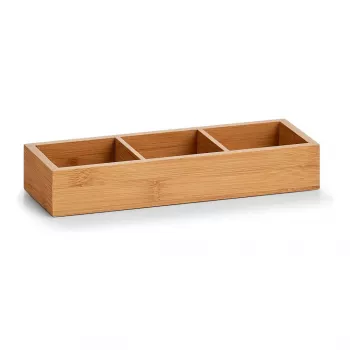 Zeller Caja organizadora Natural 28 x 10,2 x 4,5 cm (13335)