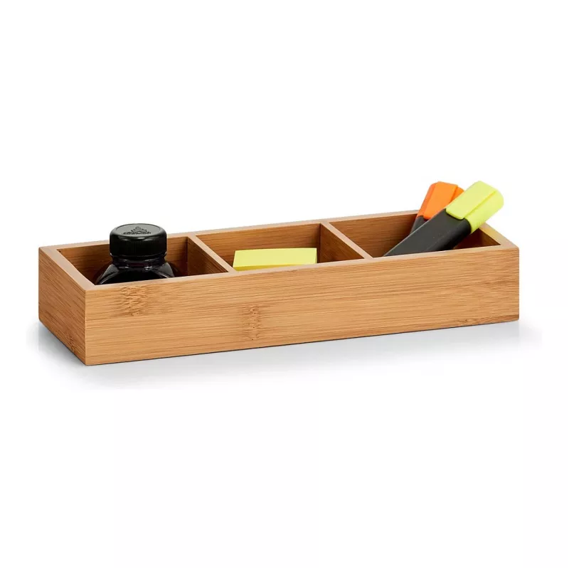 Zeller Caja organizadora Natural 28 x 10,2 x 4,5 cm (13335)