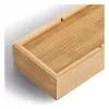 Zeller Caja organizadora Natural 28 x 10,2 x 4,5 cm (13335)
