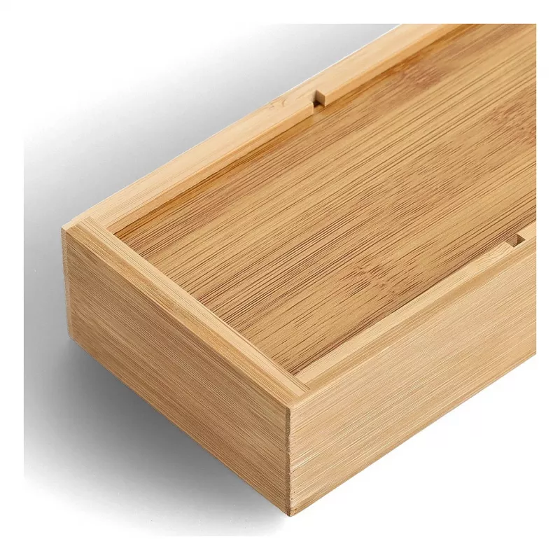 Zeller Caja organizadora Natural 28 x 10,2 x 4,5 cm (13335)