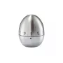 ZELLER Temporizador de huevos de acero inoxidable 60 minutos temporizador de cocina mecánico, plateado 27245