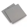 Zeller 14110 Caja de almacenamiento de tela no tejida, 30 L, 32 x 32 x 32 cm, gris