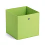 Zeller 14114 Caja de almacenamiento de tela no tejida, 30 L, 32 x 32 x 32 cm, verde