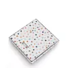 Zeller Caja de almacenamiento Dots de lunares blancos 33,5 x 33 x 32 cm 14476